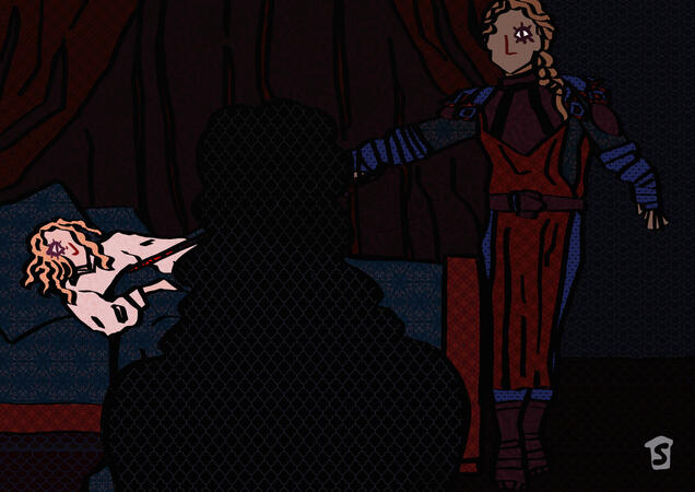 Full body multiple character scene